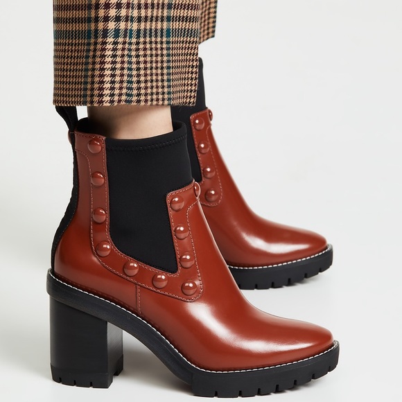 preston studded bootie